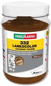 Colorant 332 LANKOCOLOR brun foncé - 800g